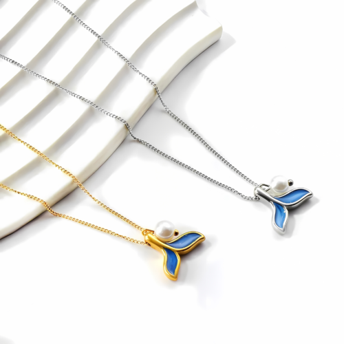 Pearl and Tail Necklace - Image 4