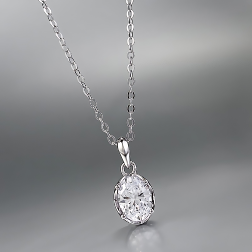 Crystal Clear Necklace - Image 2