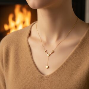Heart of the Antler Necklace