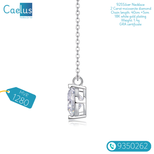 Luminara Solitaire Necklace