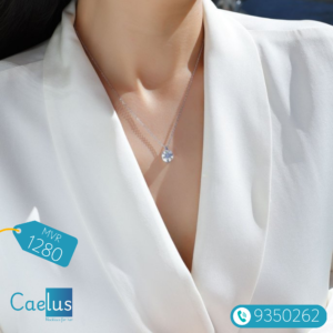 Luminara Solitaire Necklace